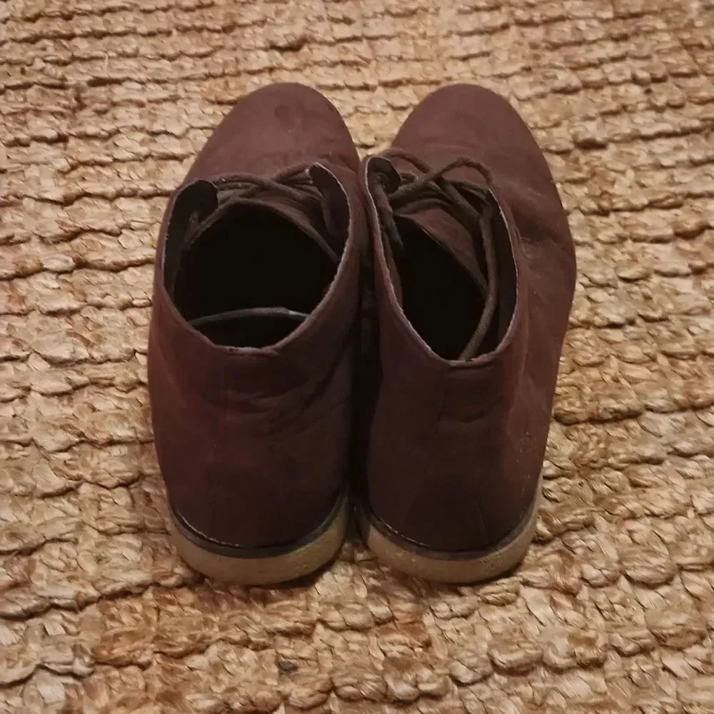London Fog Seude Leather Chukka Boots 10.5